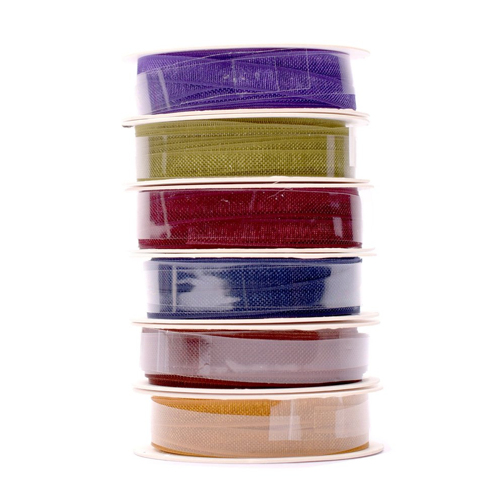 Vaessen Creative Organza Set 6 Colors 3mmx2m Autumn