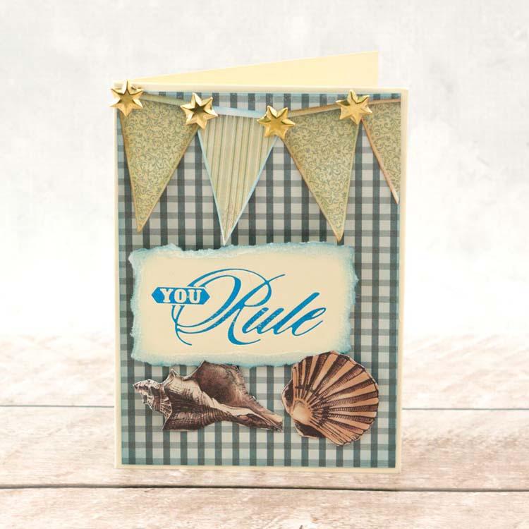 Couture Creations Hotfoil Stamp - You Rule Sentiment