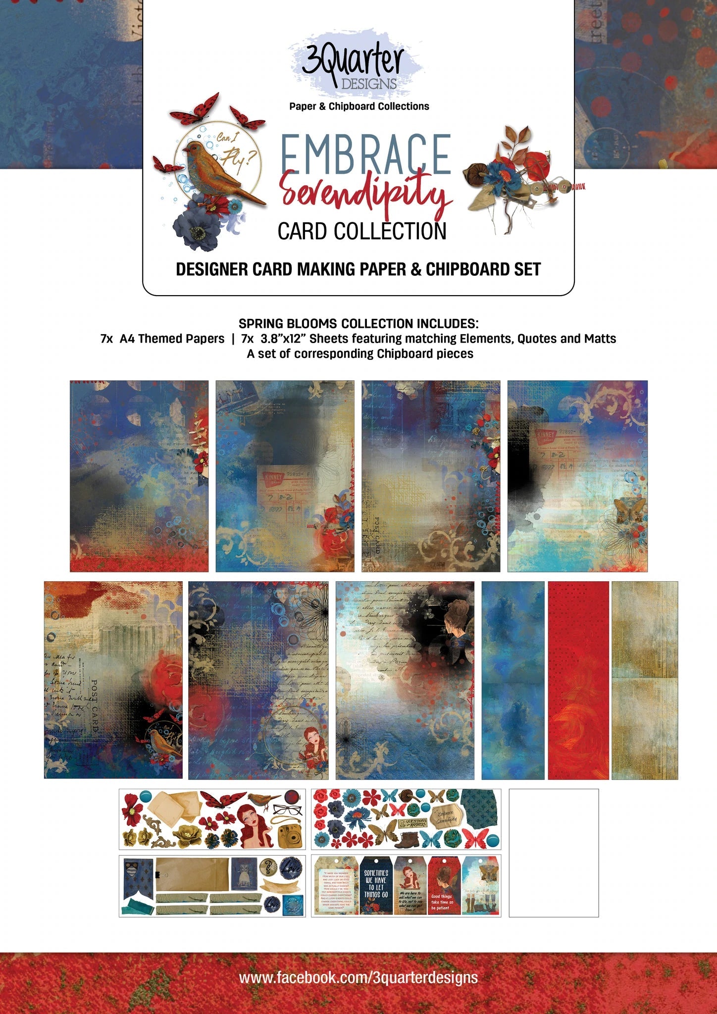 3Quarter Designs - Card Collection - Embrace Serendipity