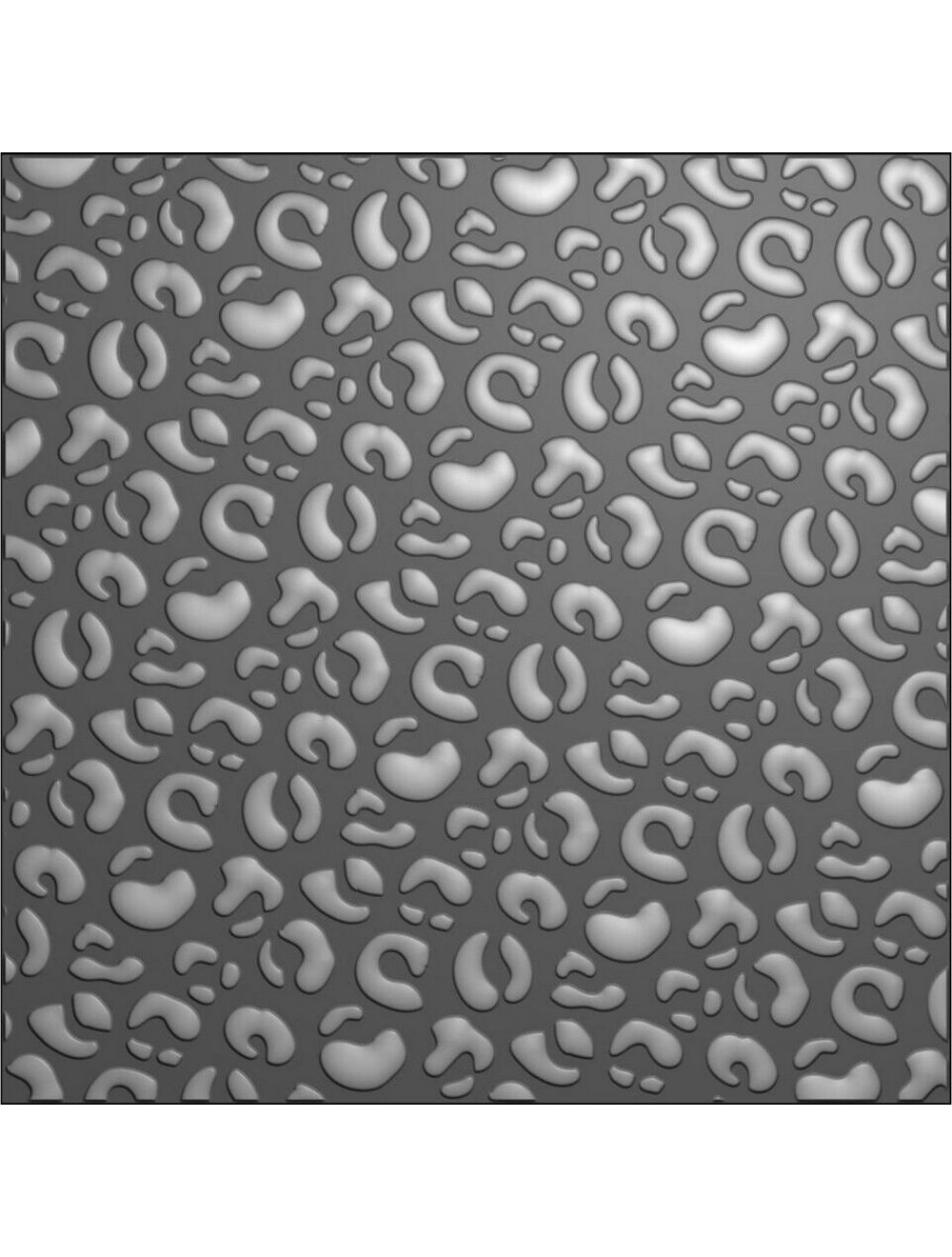 Nellie's Choice - 3D Embossing Folder Leopard