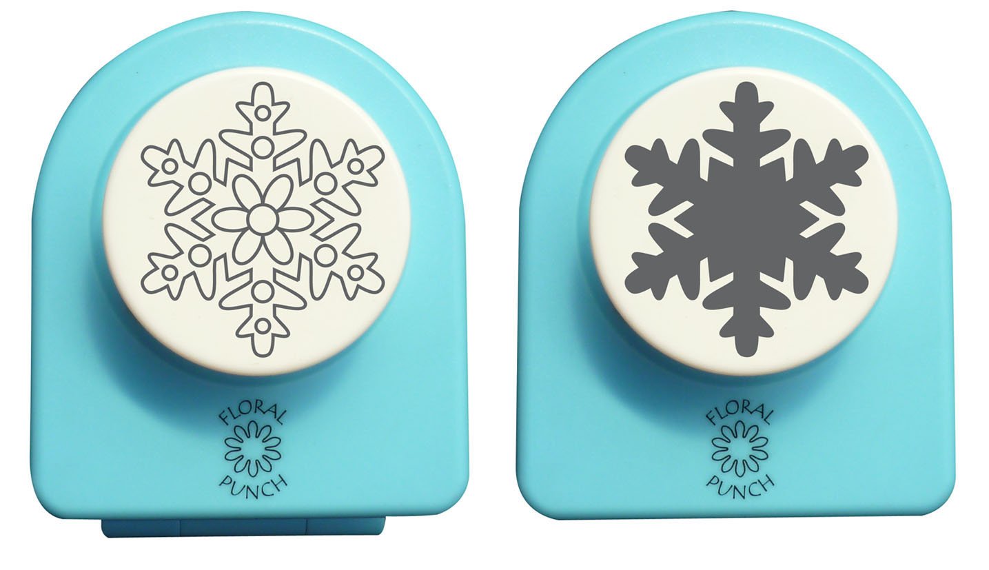 Floral punch jumbo set - snowflake
