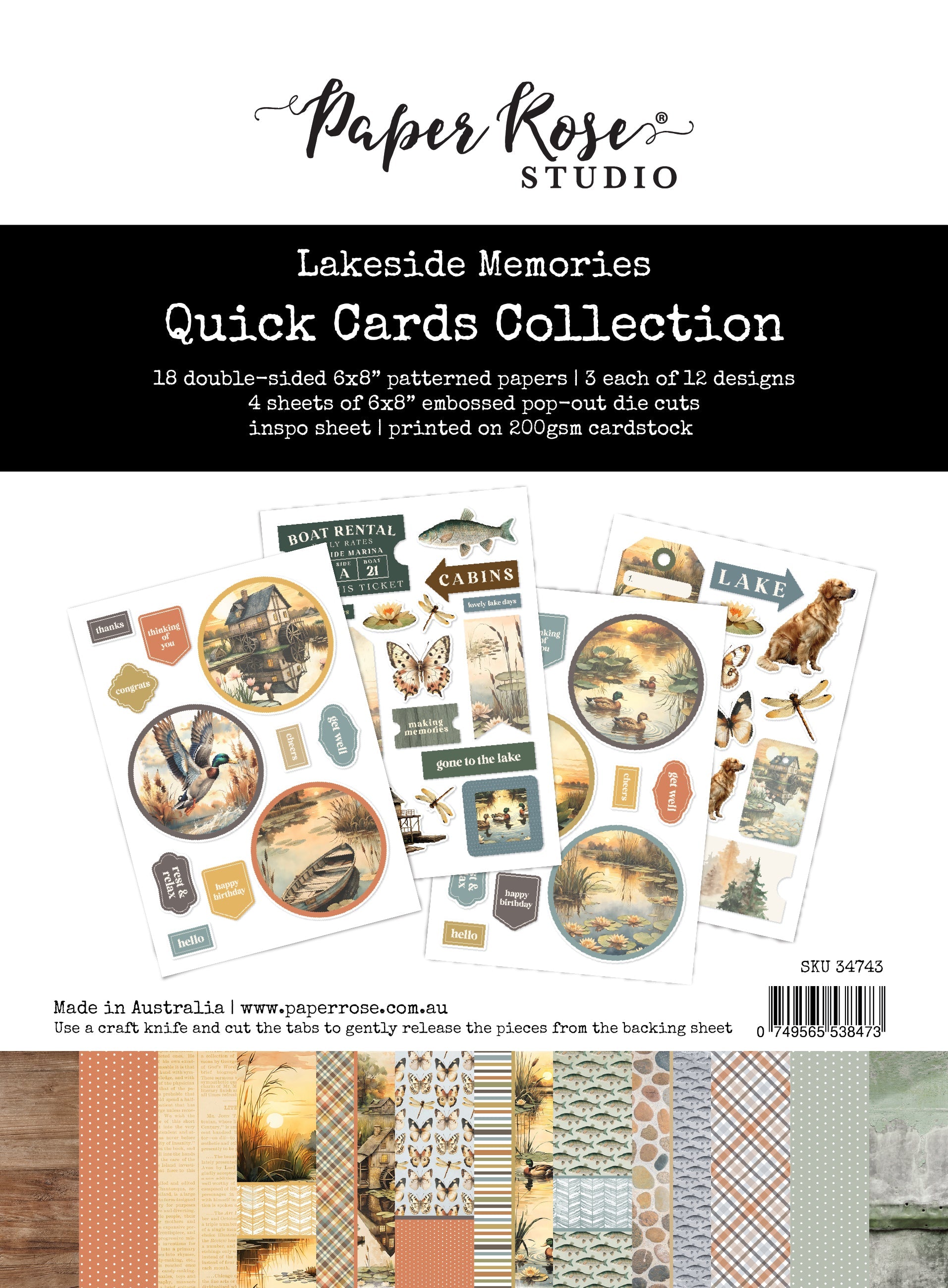 Lakeside Memories Quick Card Collection 34743