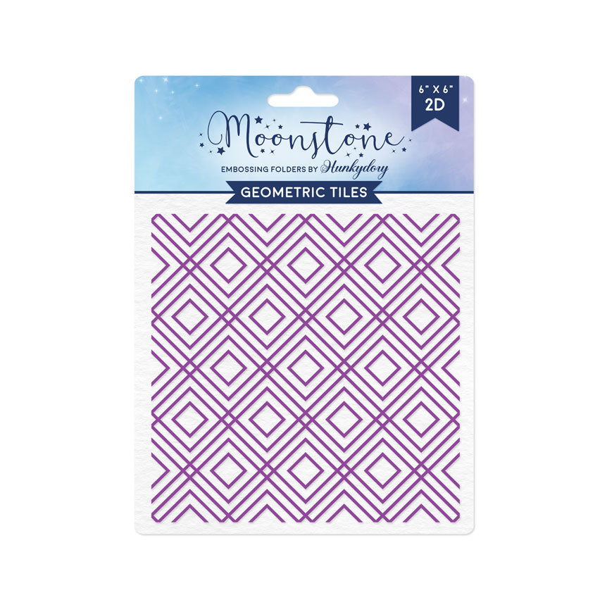 Moonstone Embossing Folders - Geometric Tiles